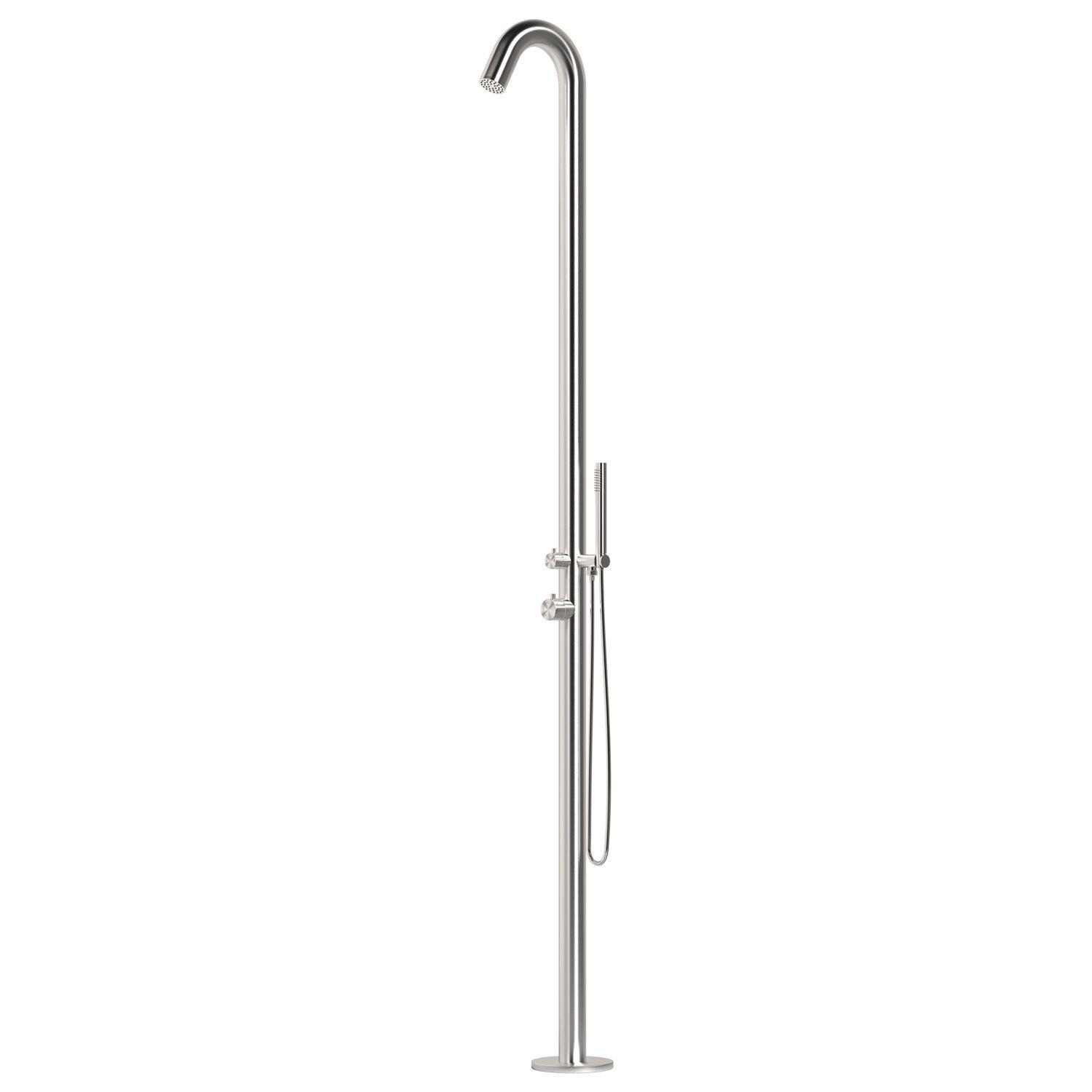 Ducha para piscina sined de acero 316