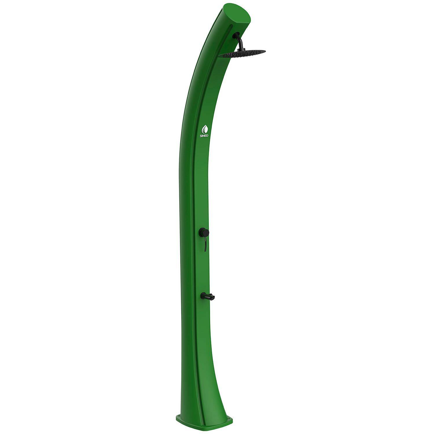 Ducha solar para jardín sined de pehd de 40l