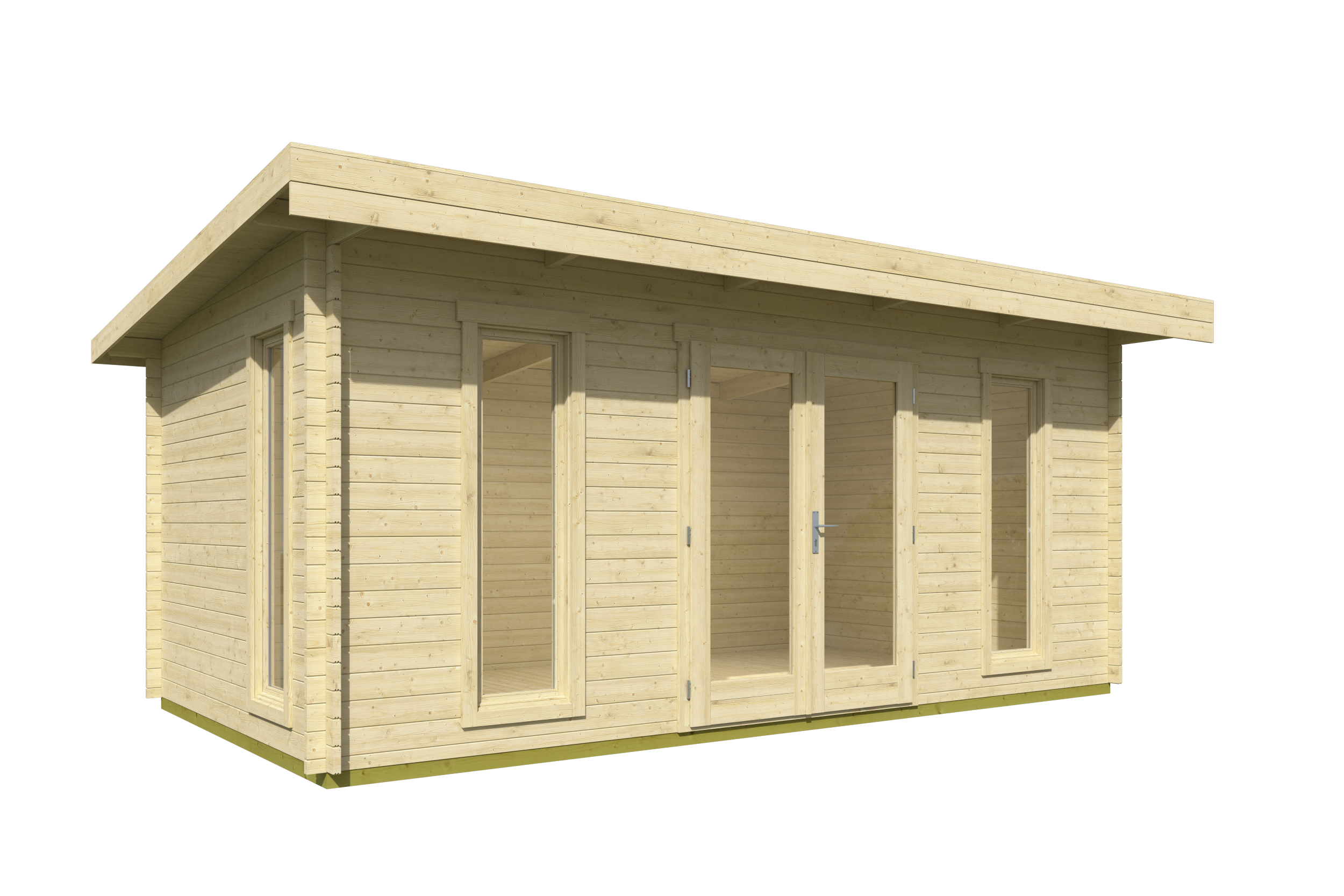 caseta de madera barbados 34 de 579x234x360 cm y 2085 m2 con 34 mm espesor y doble puerta abatible lasita maja