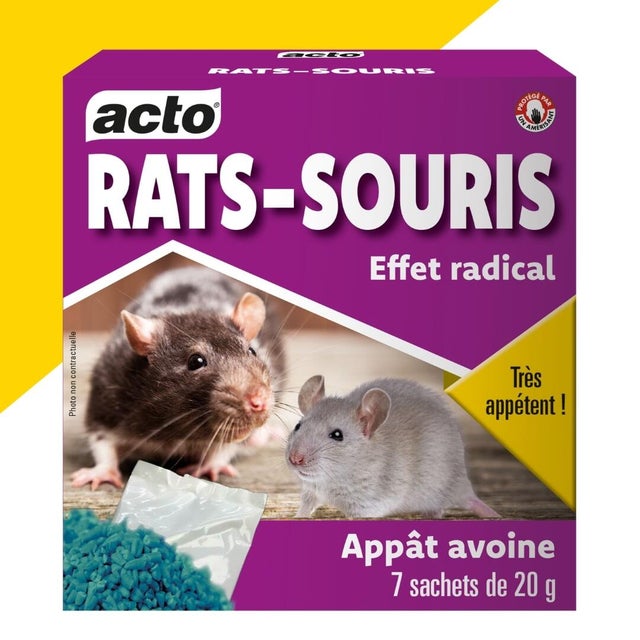 APPÂT AVOINE RATS - SOURIS