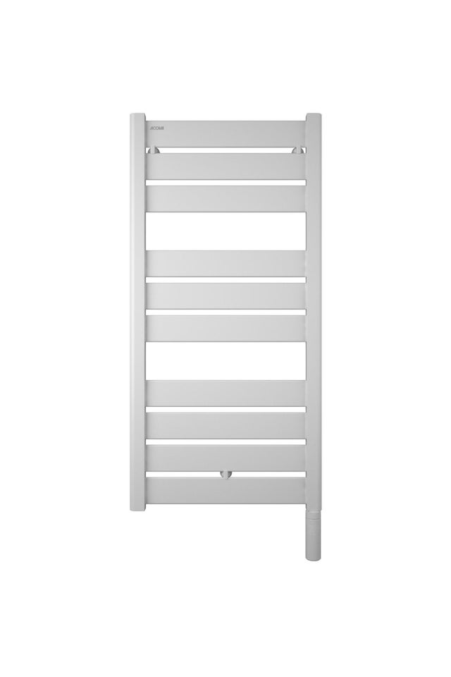 Sèche-serviettes électrique connecté à inertie fluide ACOVA 500W Madras 2 blanc