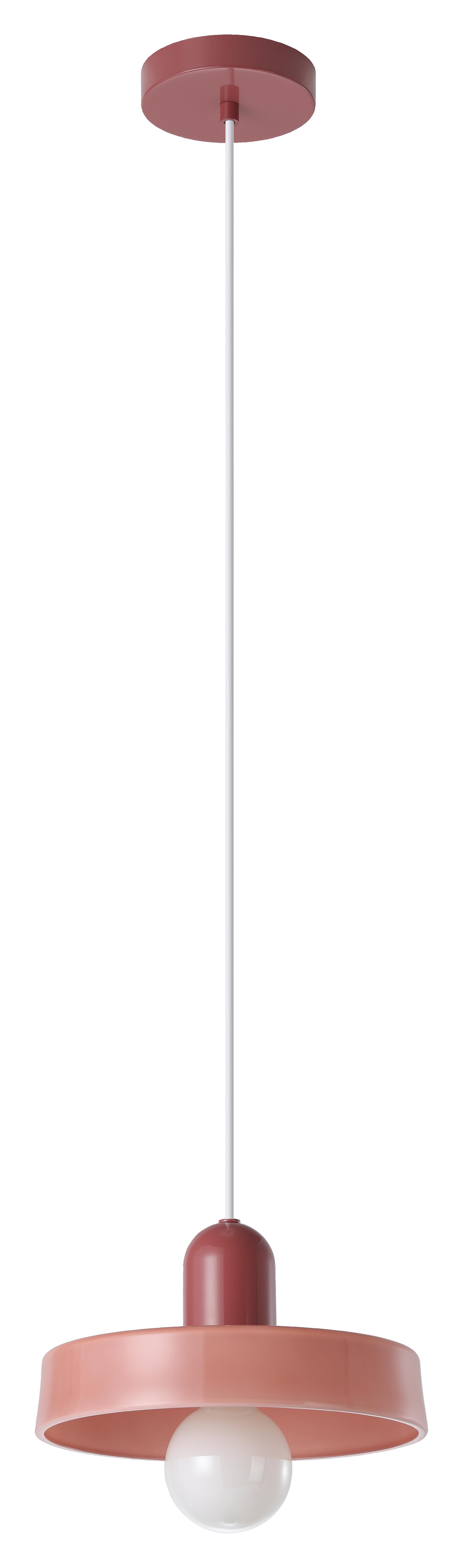 Suspension Presa cristal, rose, Diam.25 cm, E27 - 4