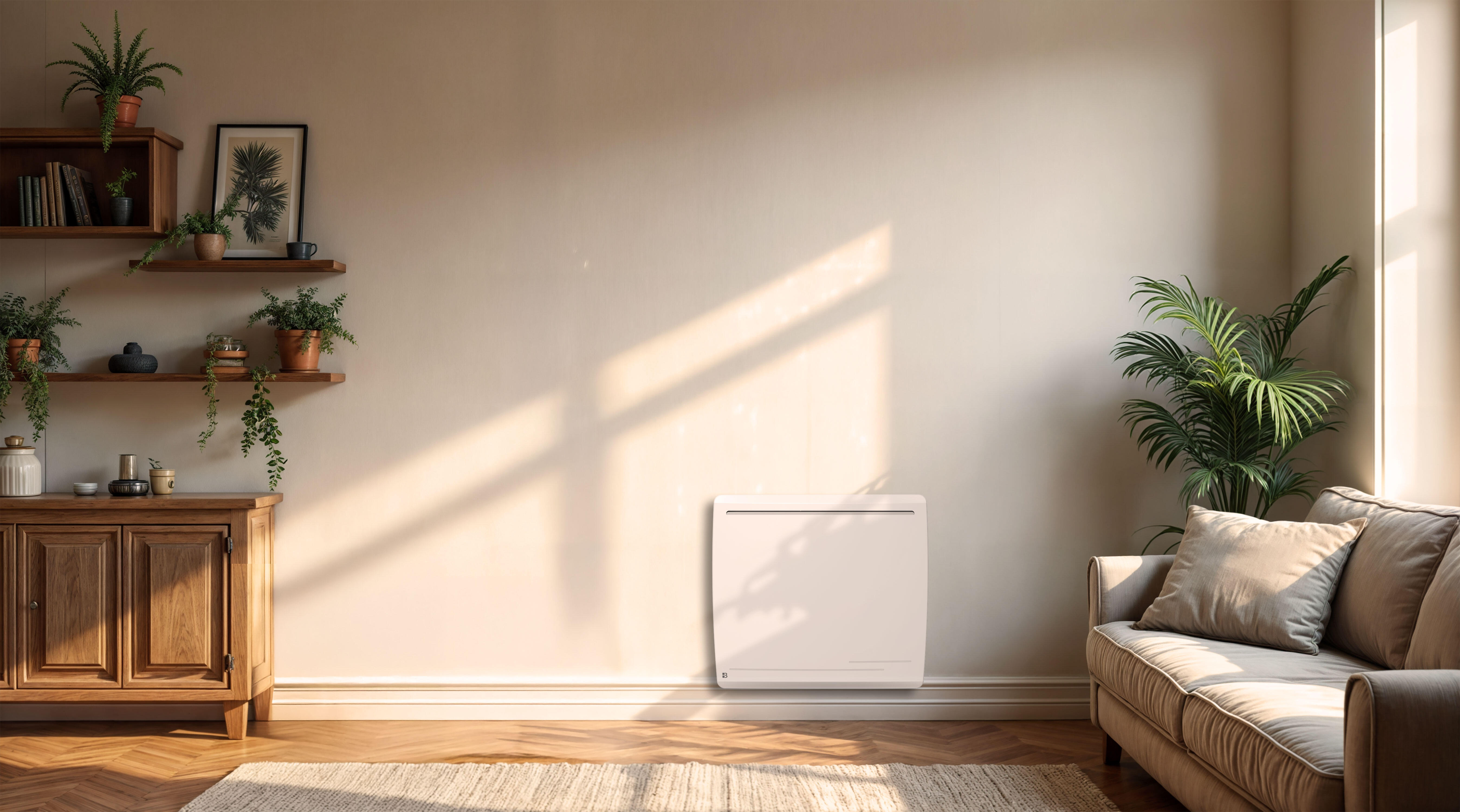 Radiateur électrique connecté à inertie sèche Lara 1500 W BESTHERM - 3