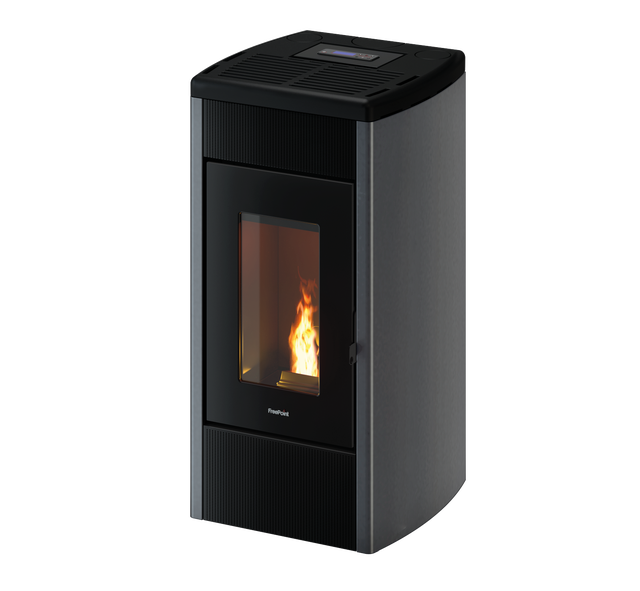 Poêle à granulés Duke 12 Airtight FREEPOINT 7023130 anthracite 12 kW