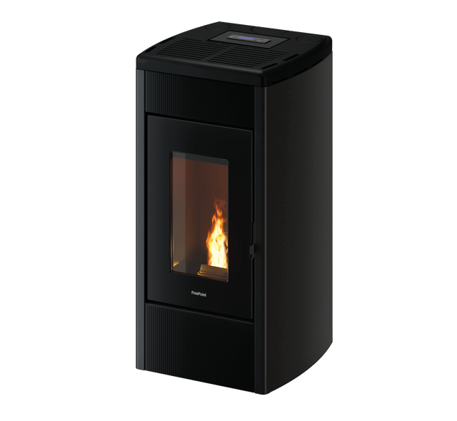 Poêle à granulés Duke 14 Airtight FREEPOINT 7023131 noir 12 kW
