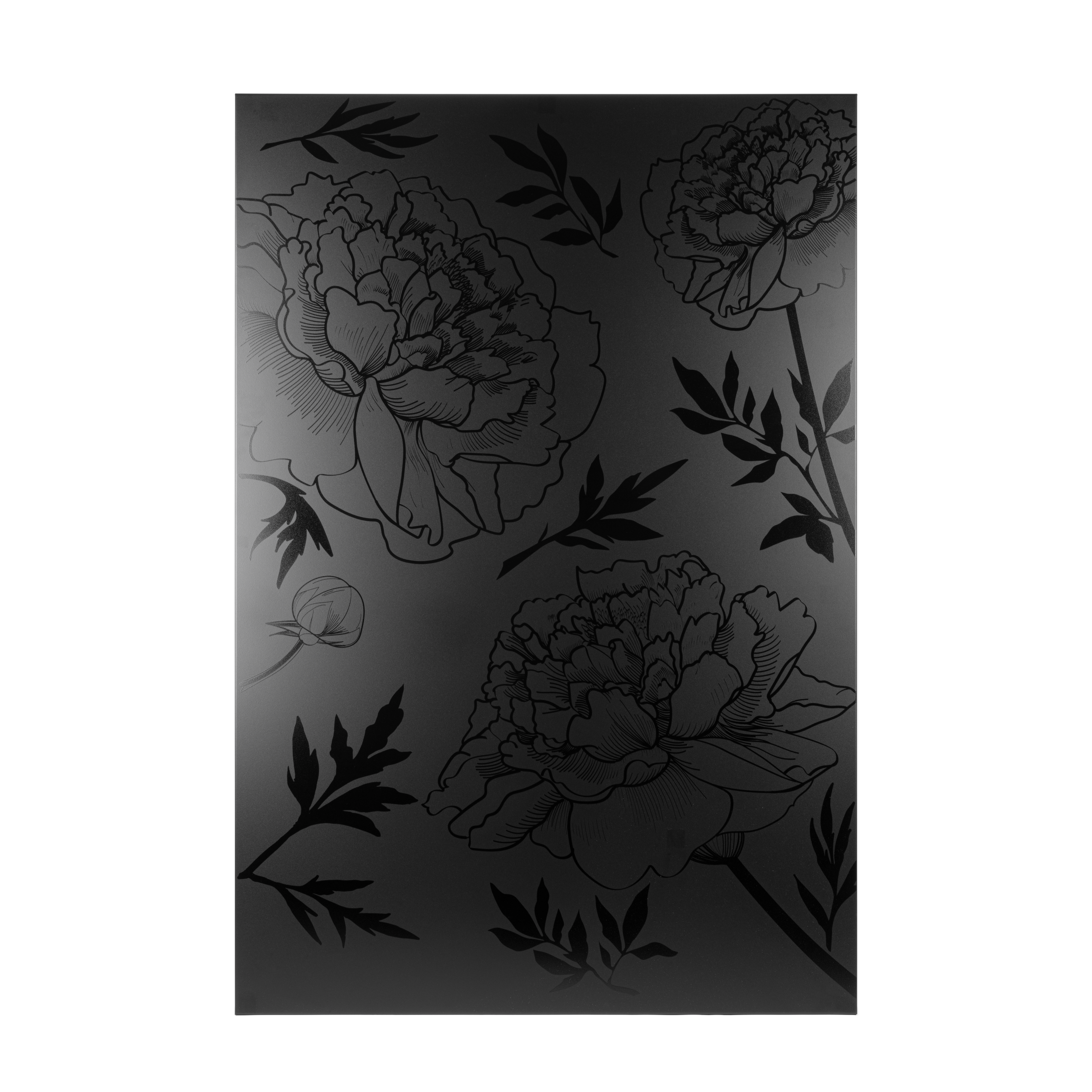 Plaque de protection murale noir Pivoine ATELIER DIXNEUF l.81.3 cm x H.120.4 cm - 2