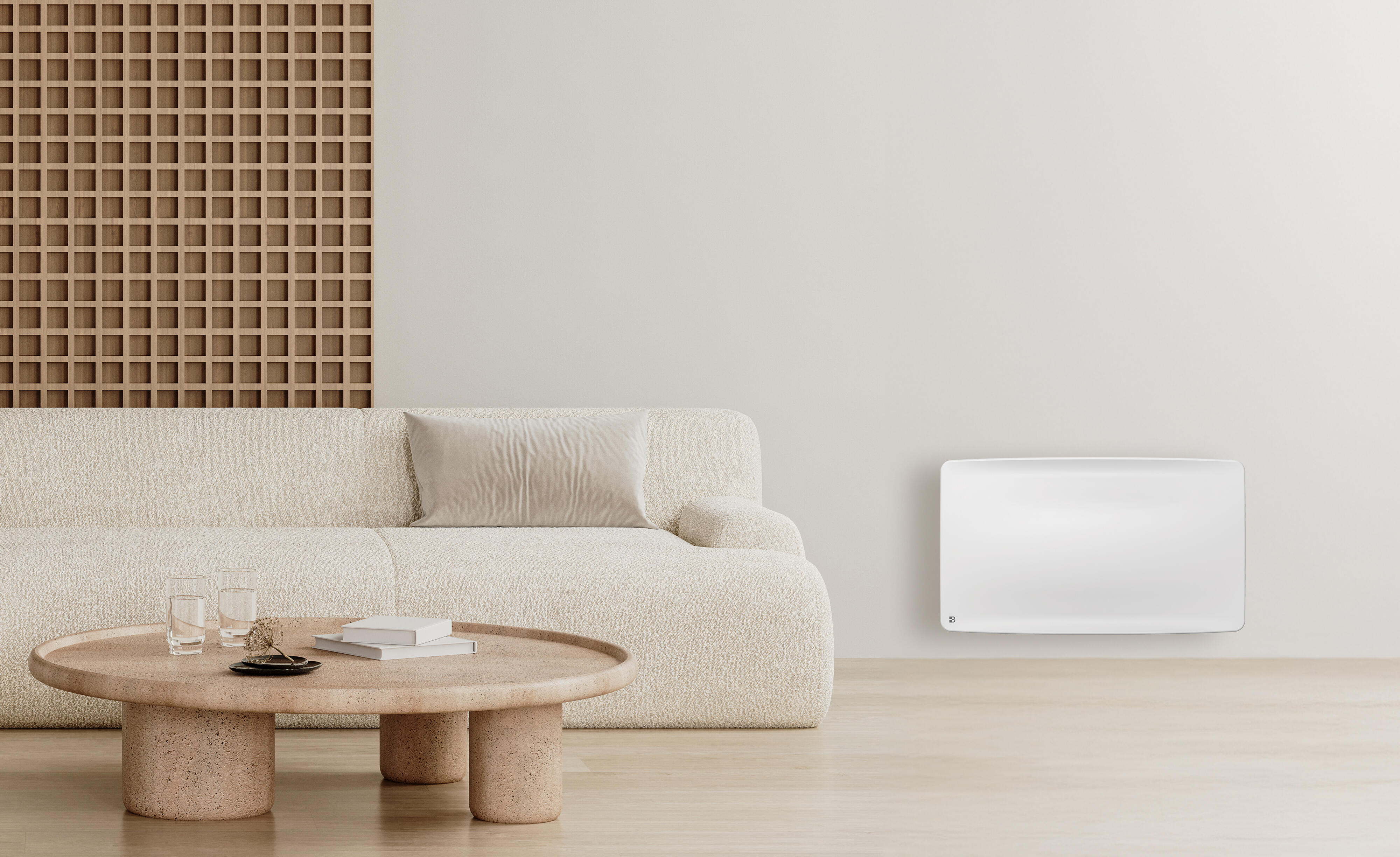 Radiateur électrique connecté à inertie sèche Lucca 1500 W BESTHERM - 3