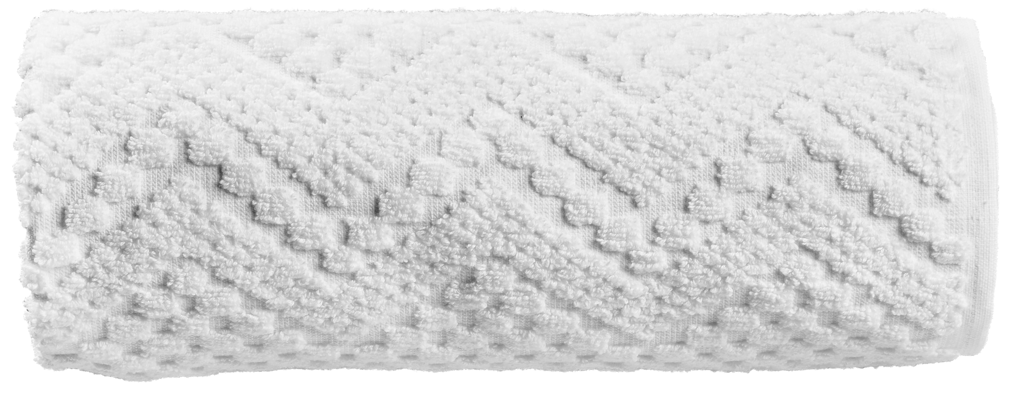 Ręcznik bawełniany Luna 60x110 cm biały Eurofirany