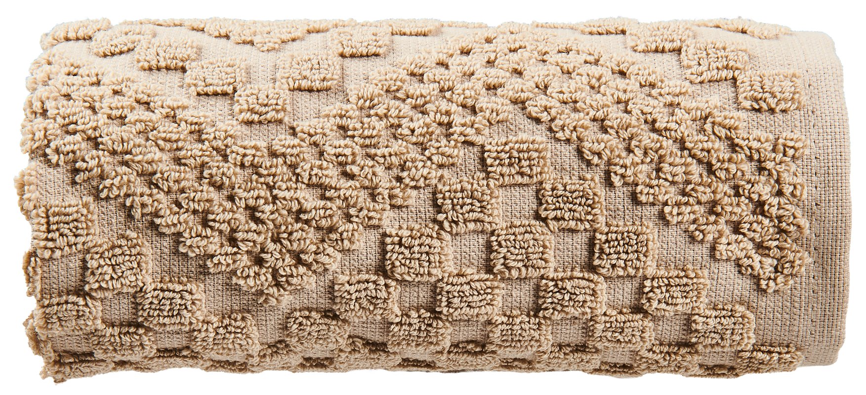 Ręcznik łazienkowy Luna beżowy 30x50 cm