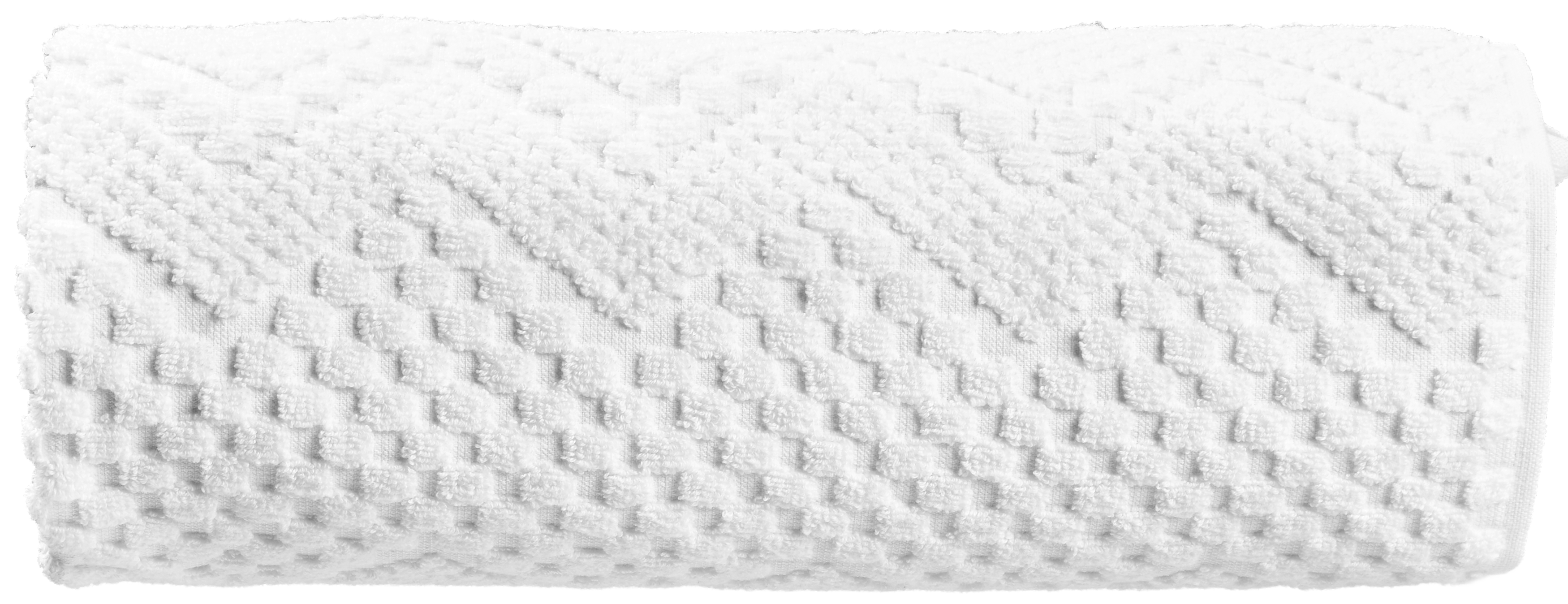 Ręcznik bawełniany Luna 70x140 cm biały Eurofirany