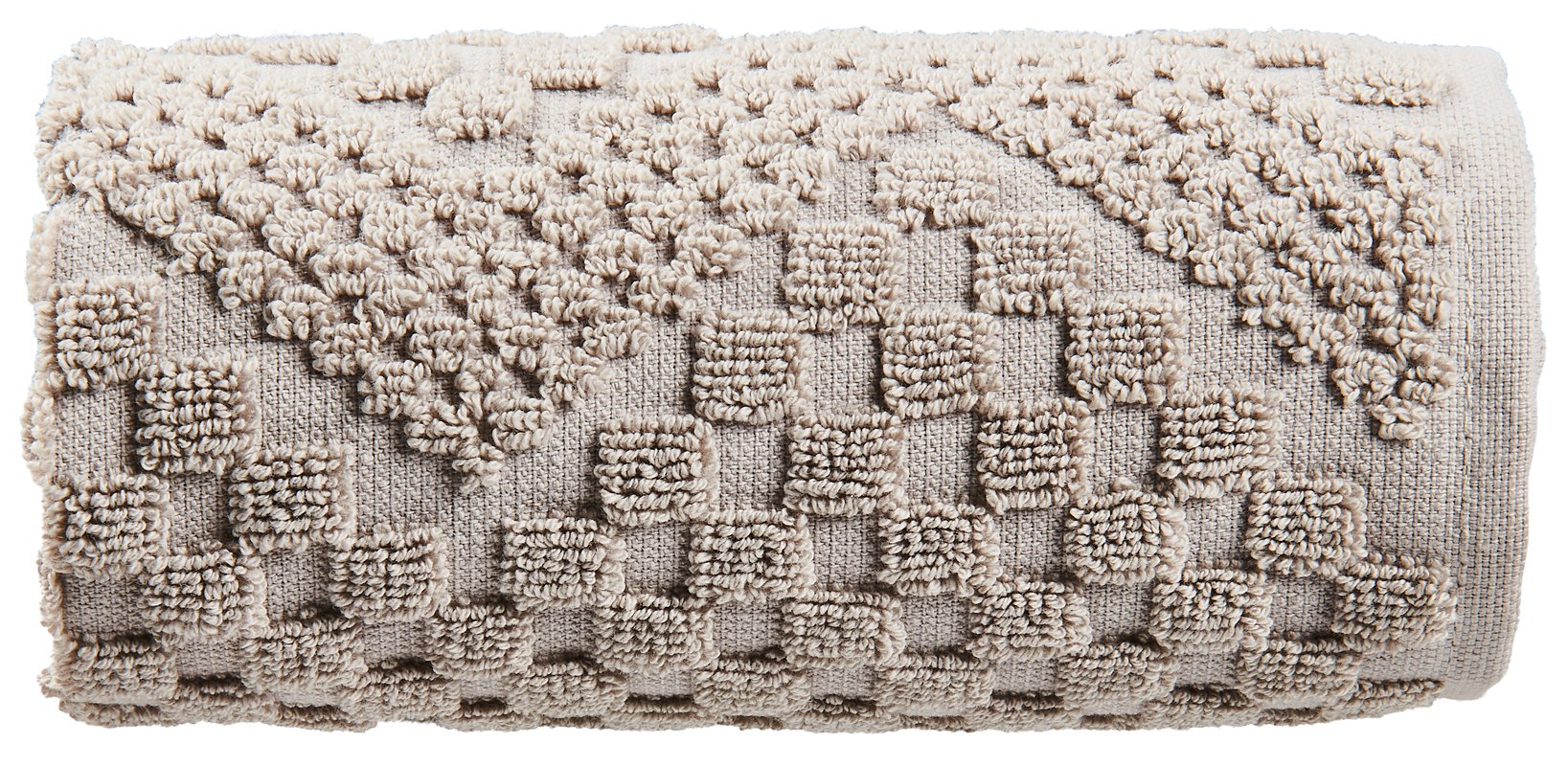 Ręcznik łazienkowy Luna popielaty 30x50 cm