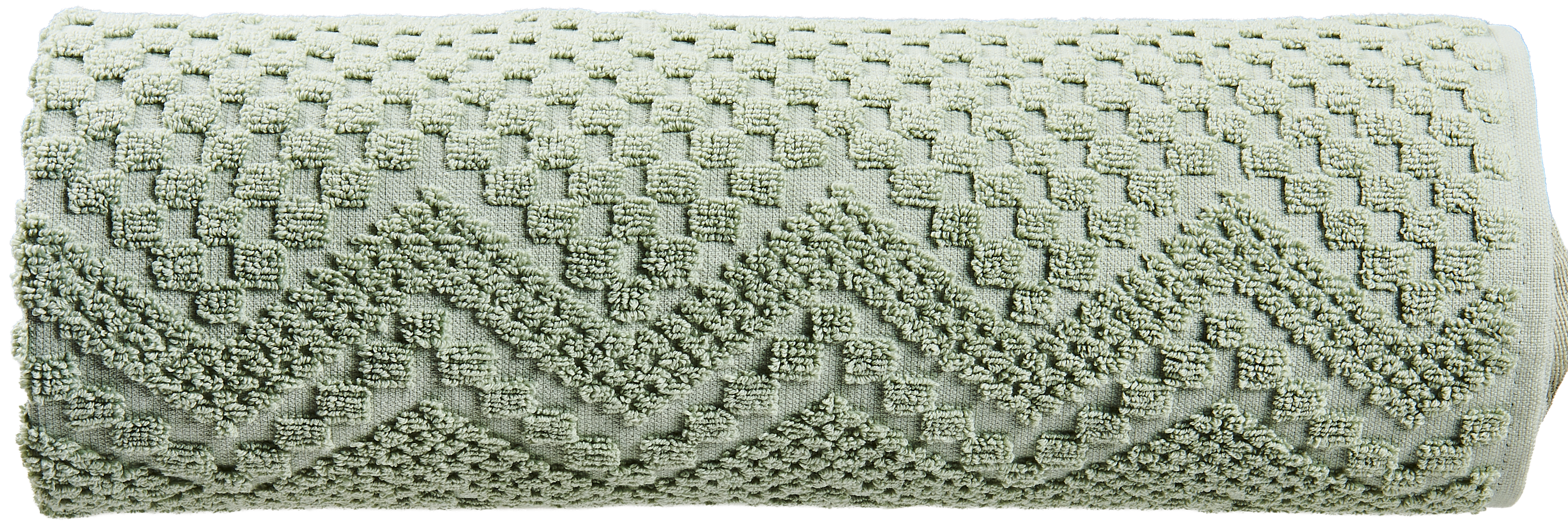 Ręcznik bawełniany Luna 70x140 cm oliwkowy Eurofirany
