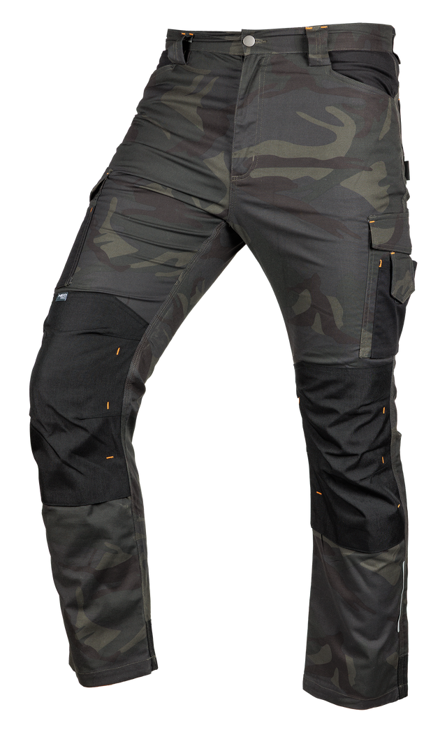 Spodnie robocze męskie Mix&Match Canvas Moro rozmiar XL NEO TOOLS