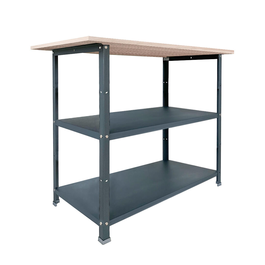Mesa de carpinteiro 120x60x85 cm 70 kg preto Ar Shelving - 2