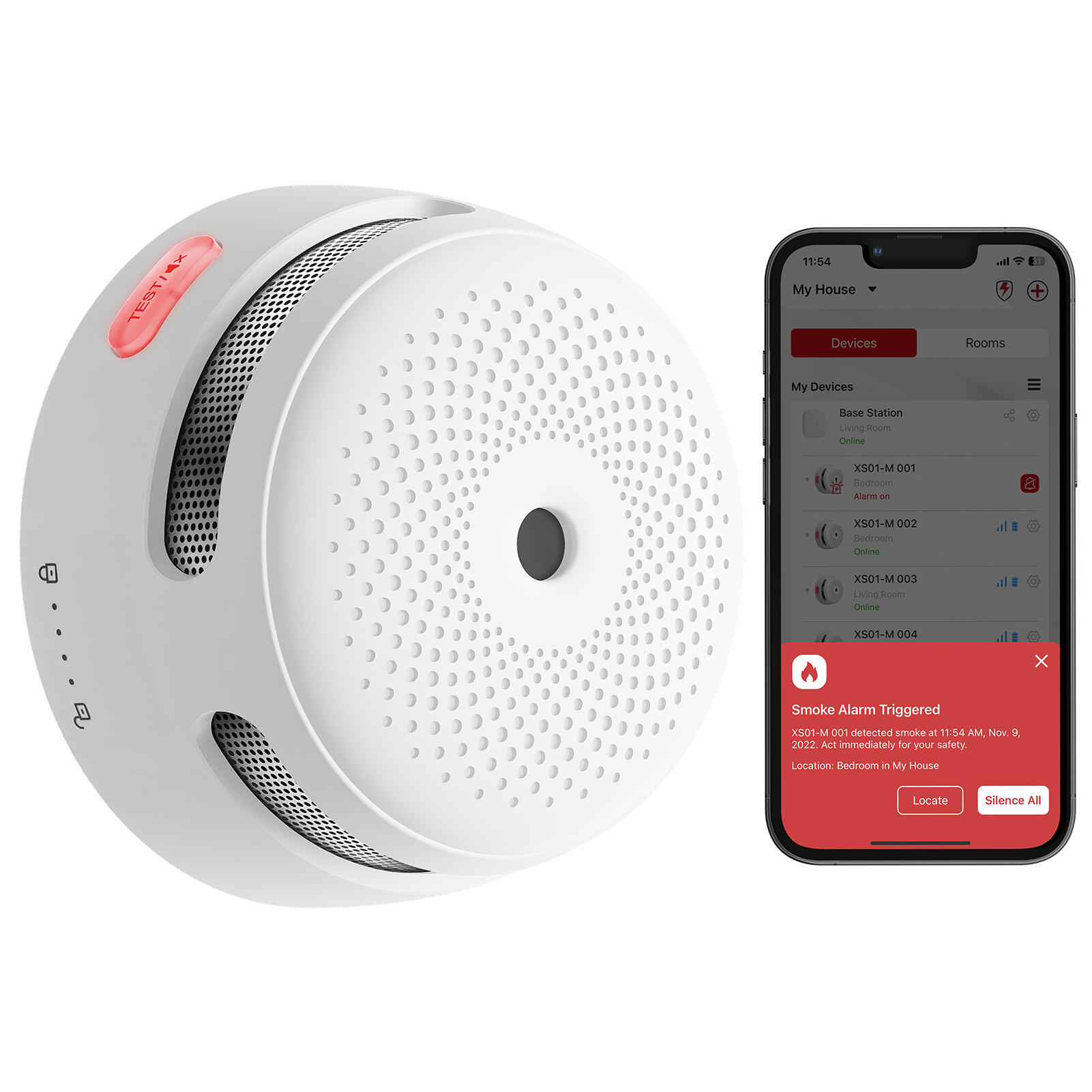 Detector de humo XSENSE
 - 13
