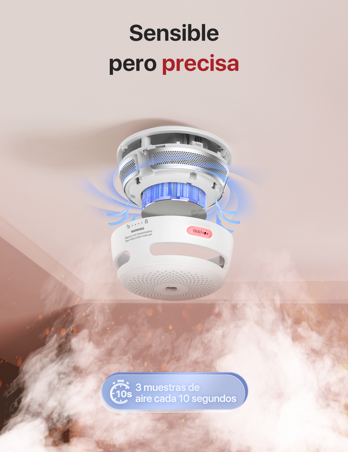 Detector de humo XSENSE
 - 10