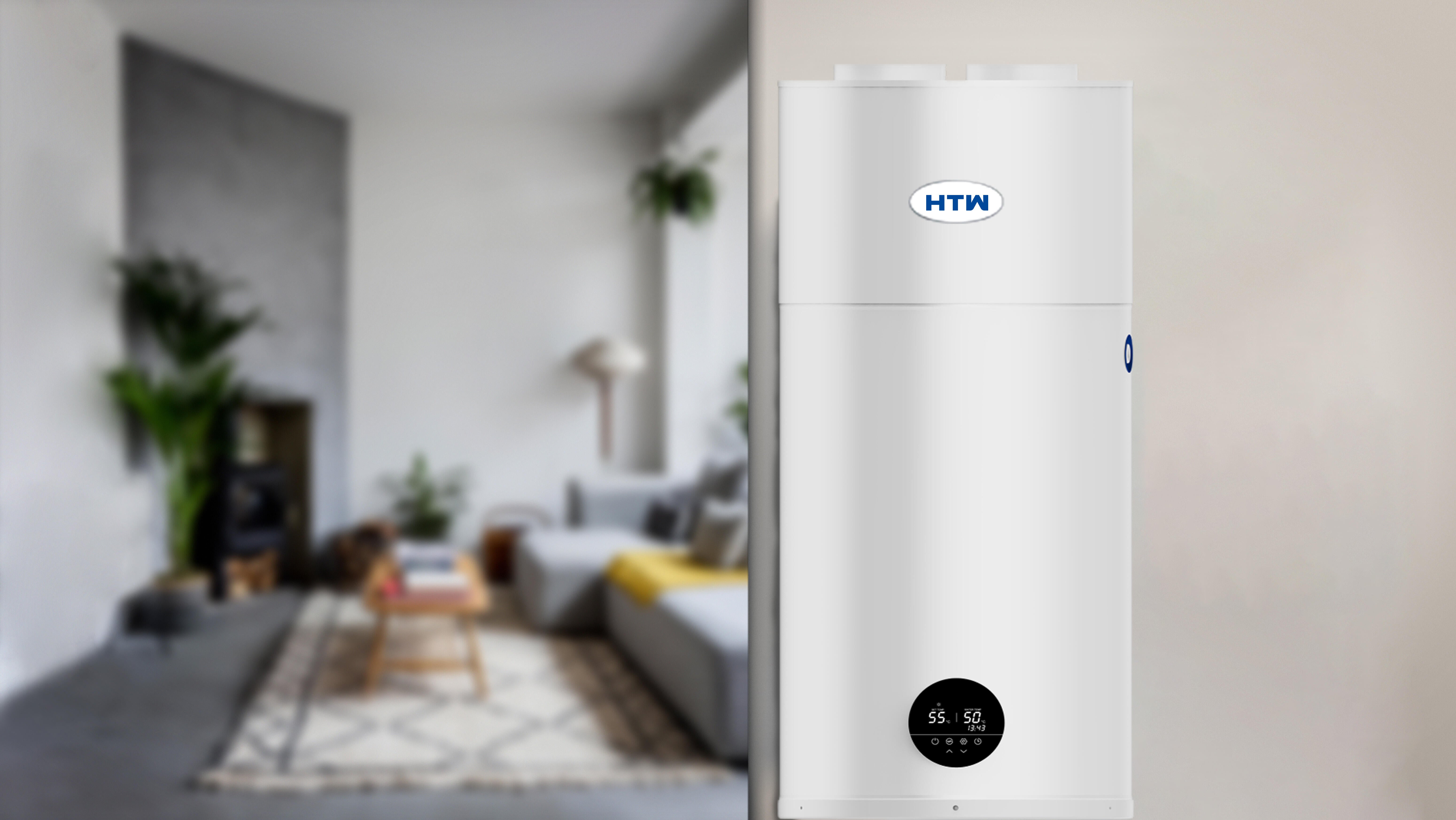 BOMBA CALOR ACS HTW VITR MURAL WIFI 100L - 2