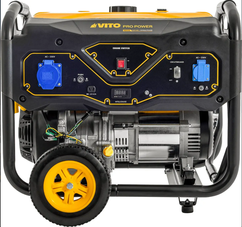Gerador a gasolina monofásico 5,5 KVA Vito - 2