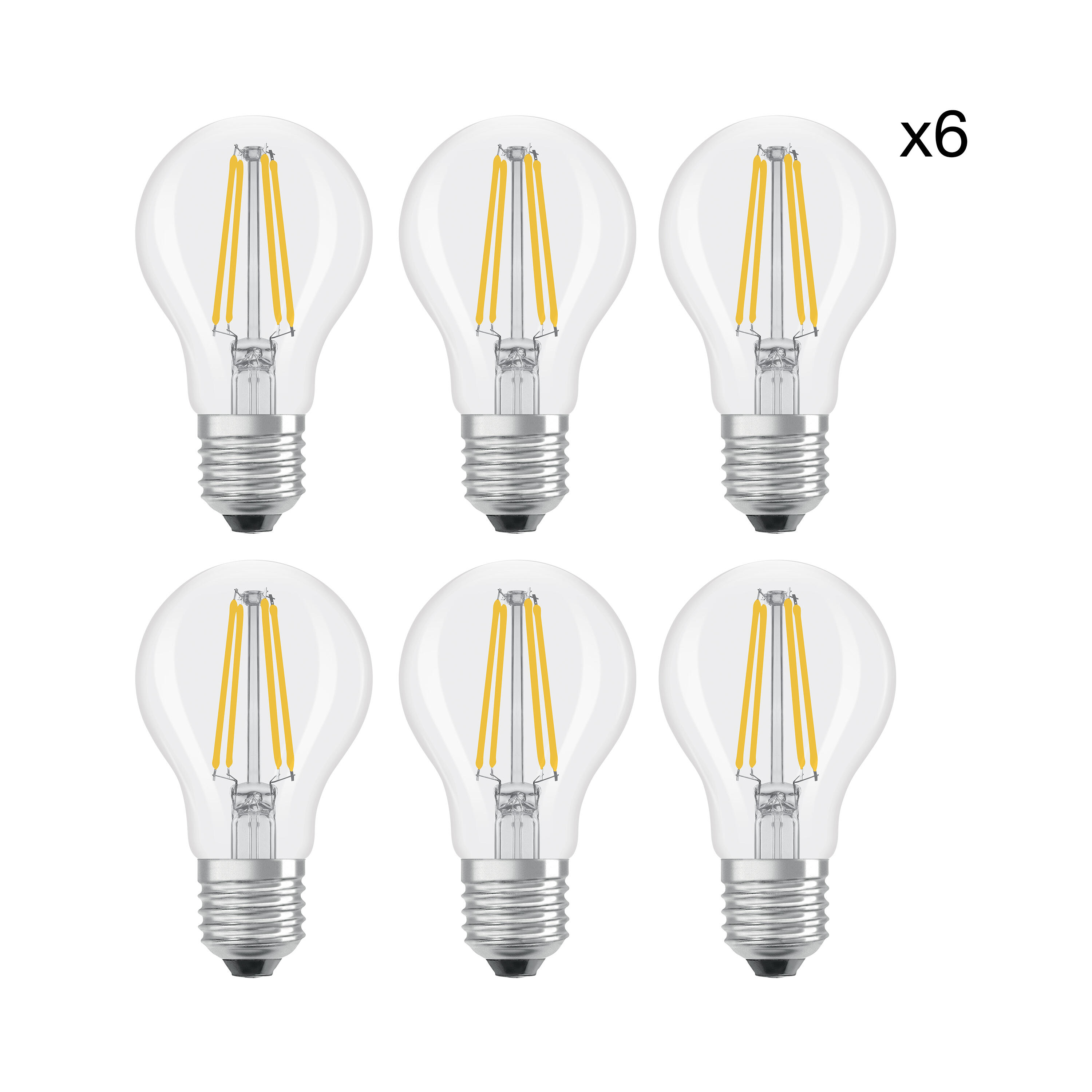 Żarówka LED 6 szt. E27 7,8 W 1055 lm Neutralna biel  - 3