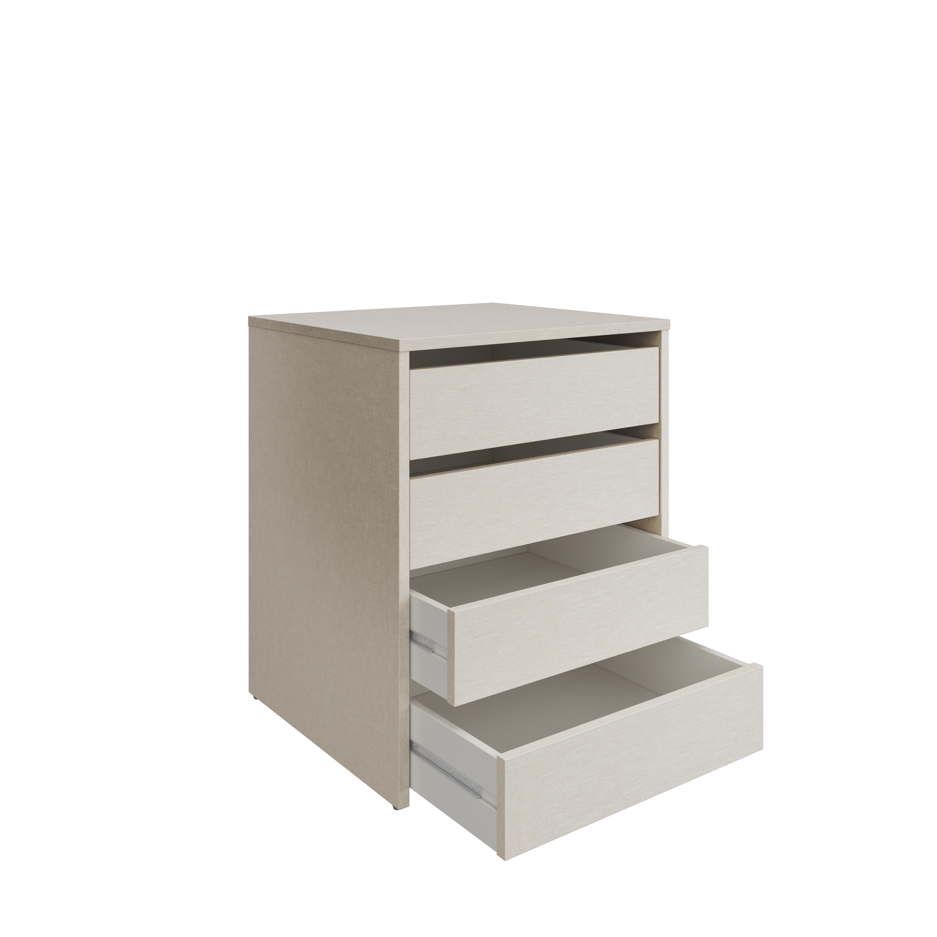 Cajonera KIT 4 cajones K-715 Serie MEKA Textil 60,7x50x45
 - 4