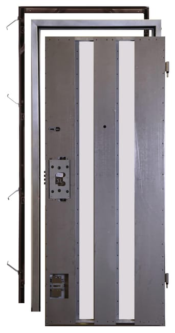 ESTRUCTURA PUERTA ACORAZADA PARA PANELAR SPARTA 5 DERECHA                                 - 1