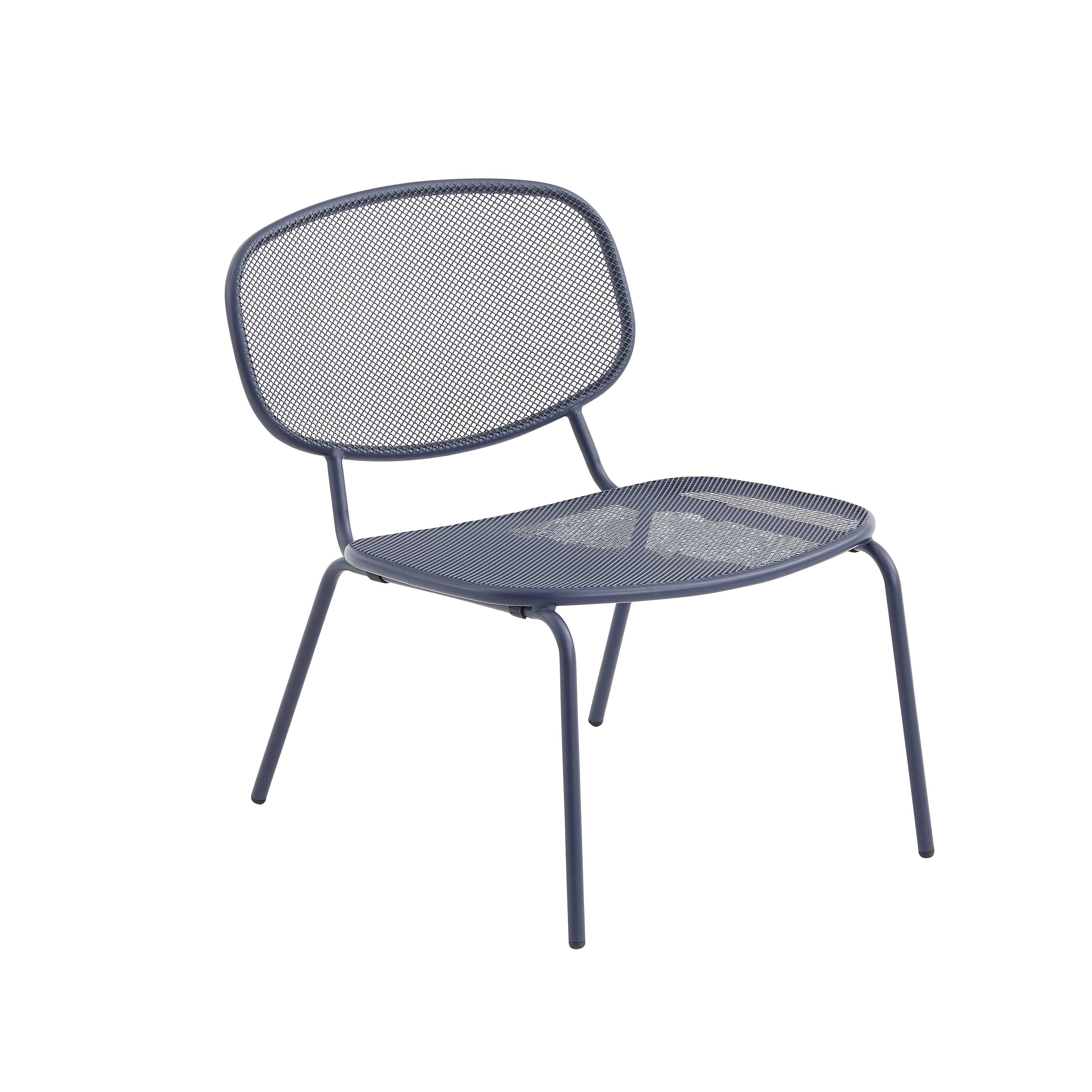 Chaise Ikaros en Acier Bleu Némo