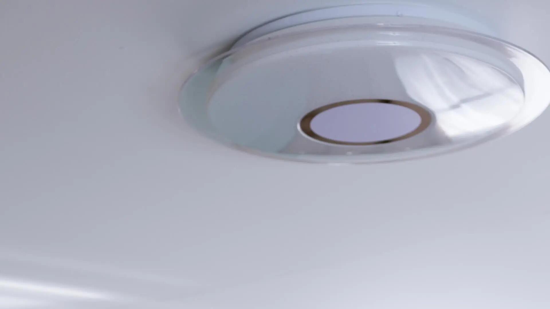 Plafonnier, changement de couleur, enceinte bluetooth, Vizzini ENKI INSPIRE D56 - 13