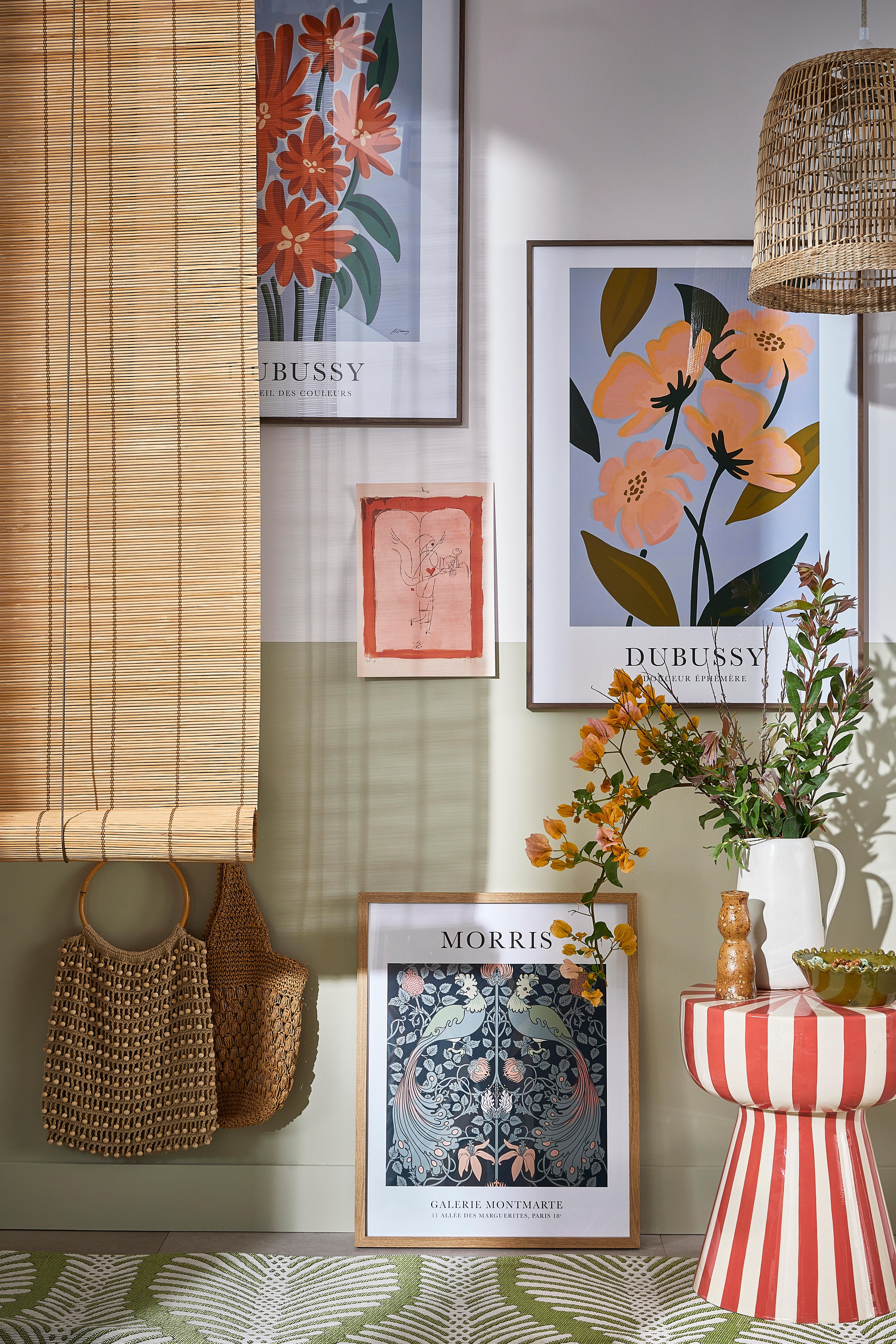 Affiche Eveil des couleurs, multicouleur EDITIONS BRAUN l.50 x H.70 cm - 3