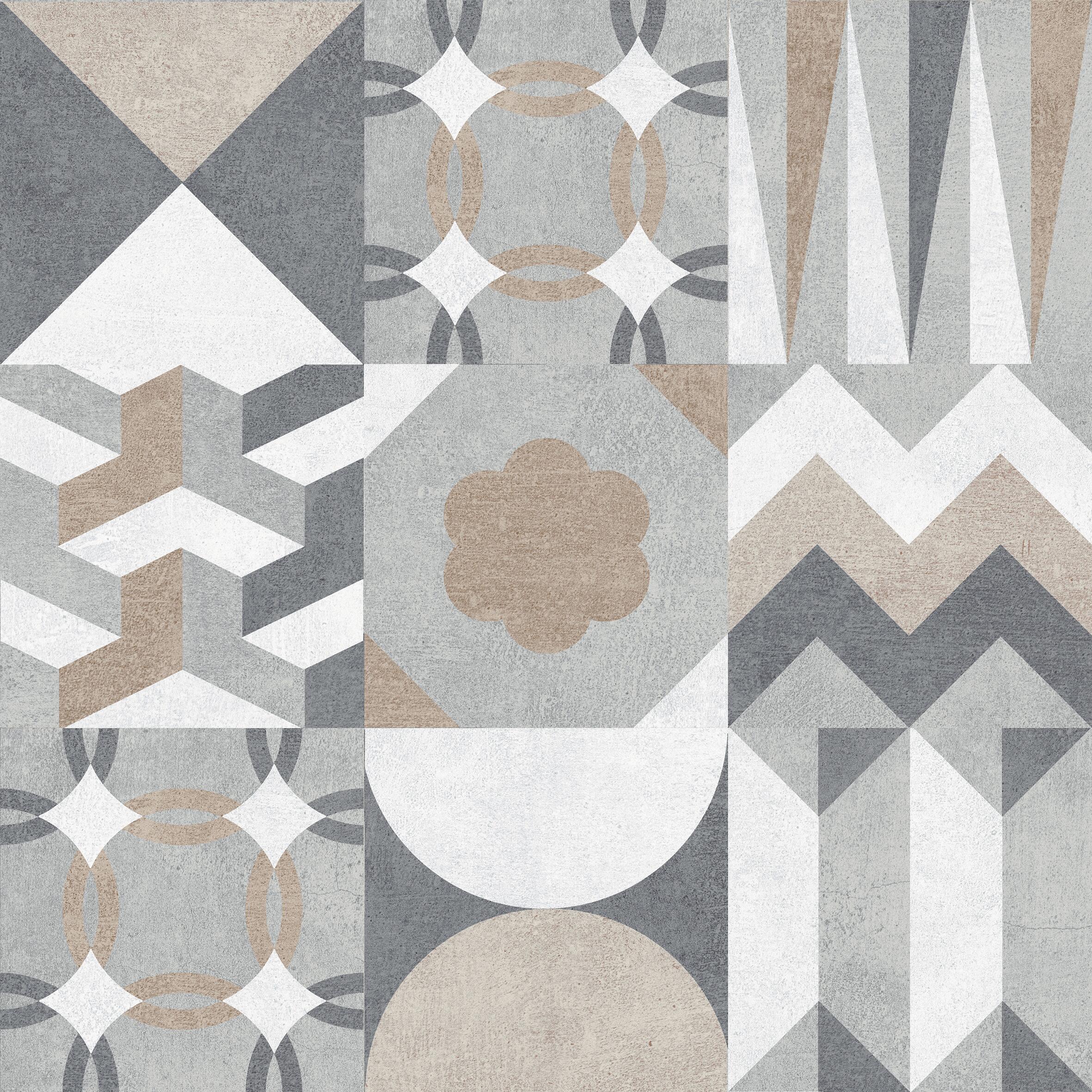 Sticker Piastrella Adesiva 30x30 cm Multicolore - 3