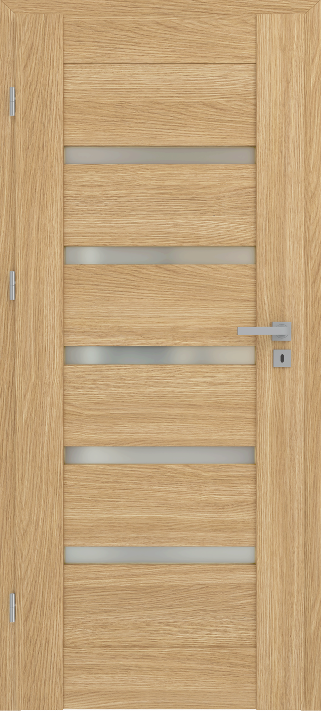 Drzwi wewnętrzne pokojowe Etna Dąb piaskowy 80 Lewe Artens
