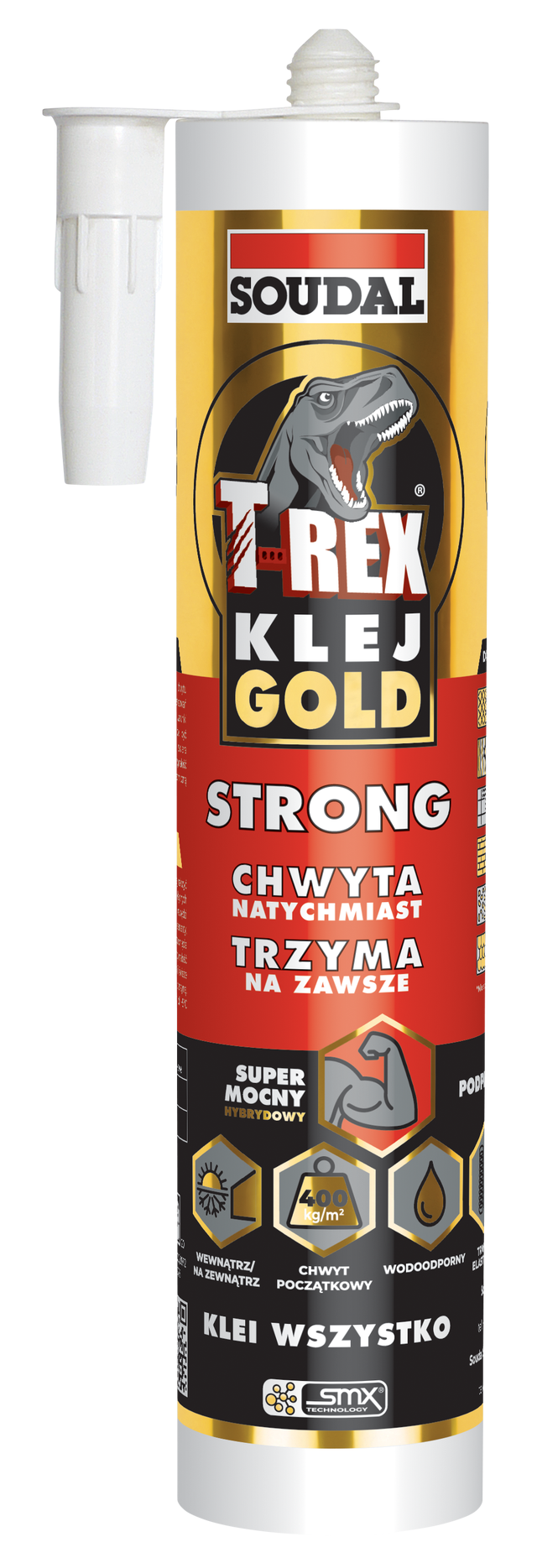 Klej hybrydowy T-REX GOLD Strong 290 ml SOUDAL