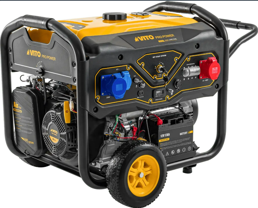 Gerador a gasolina trifásico Dual Power 8 KVA Vito - 2