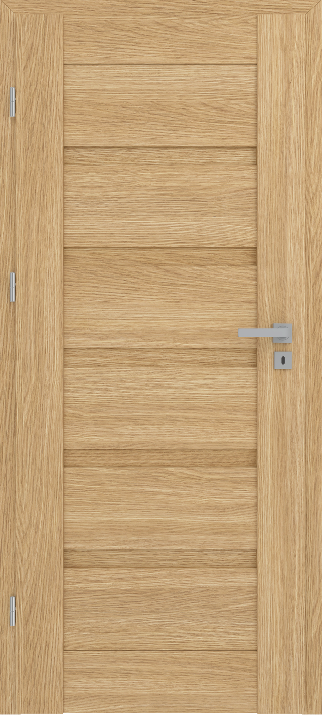 Drzwi wewnętrzne pełne Etna Dąb piaskowy 80 Lewe Artens