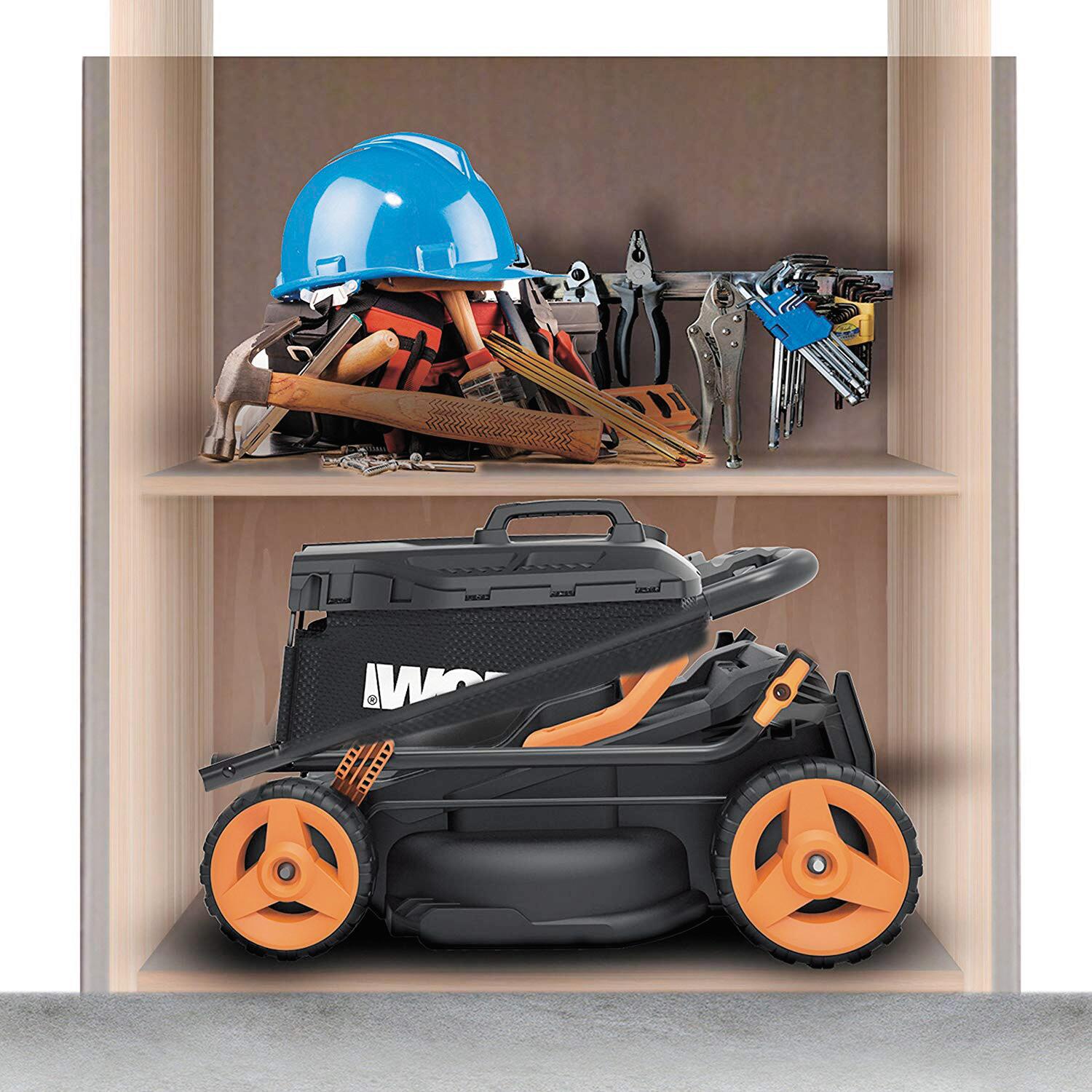 Tagliaerba a batteria a velocità non regolabile WORX Powershare WG779E 40V L 34 cm, 2 batterie incluse - 5