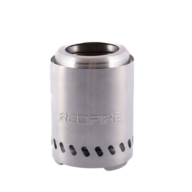 Braséro pellet medium en inox REDFIRE Volcano, D.18 cm x H.24.5 cm