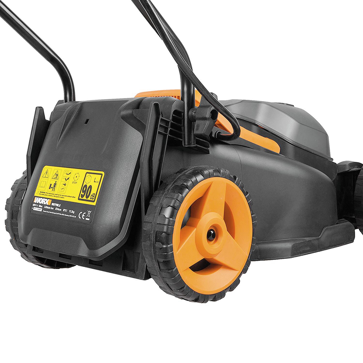 Tagliaerba a batteria a velocità non regolabile WORX Powershare WG779E 40V L 34 cm, 2 batterie incluse - 10