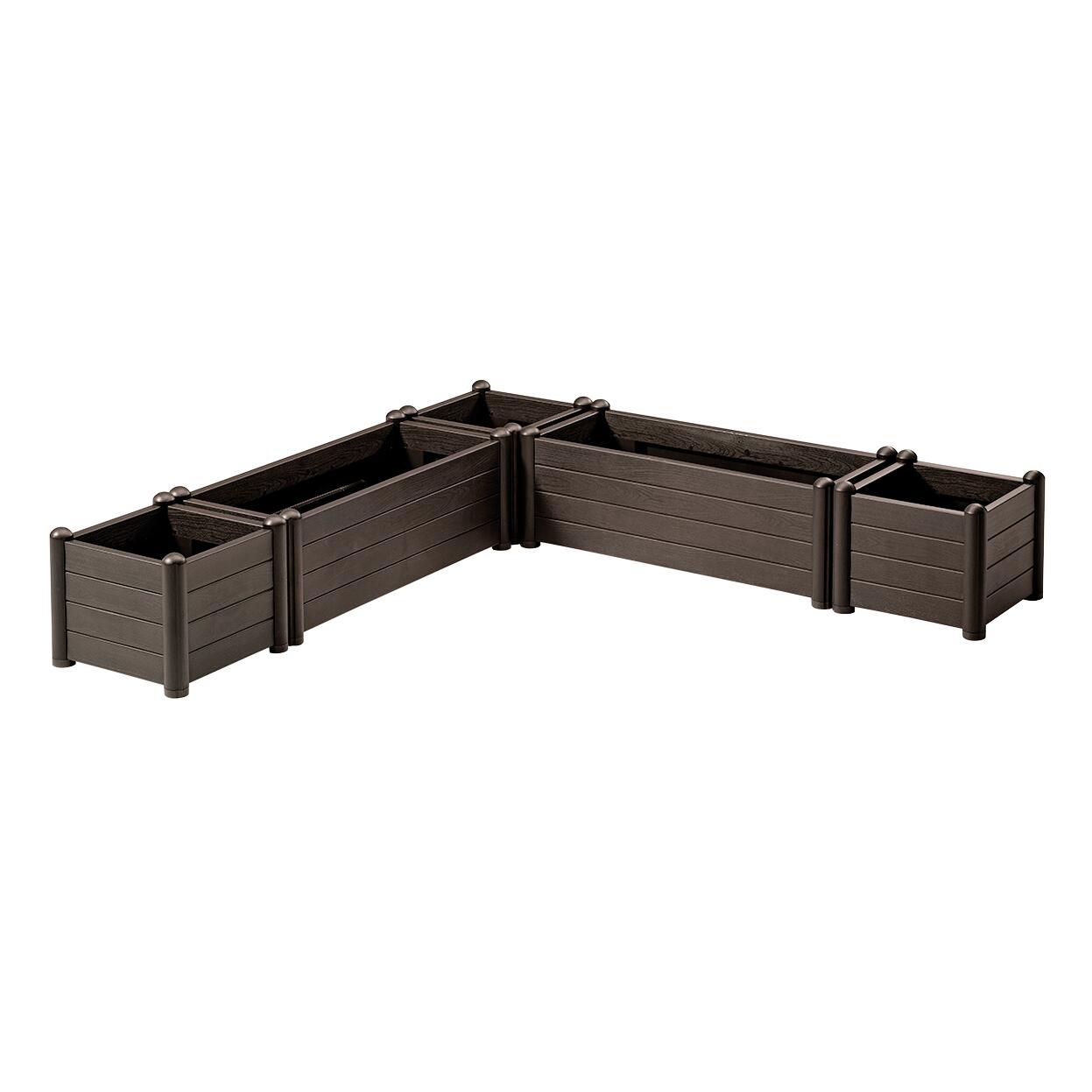 Lastra A Clip Easy In Polipropilene, Marrone Tortora N°3, 38x38 Cm X 25 Mm Di Spessore 53707843