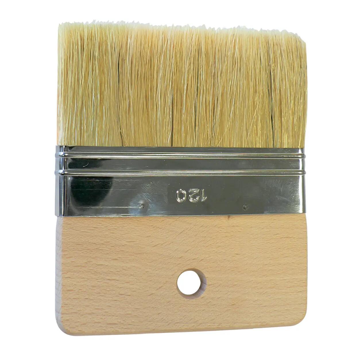 10 Pennelli Per Pittura In Nylon - Set Di Pennelli Piatti Riutilizzabili Per Acrilico, Legno, Mestieri Fai Da Te - Varie Misure