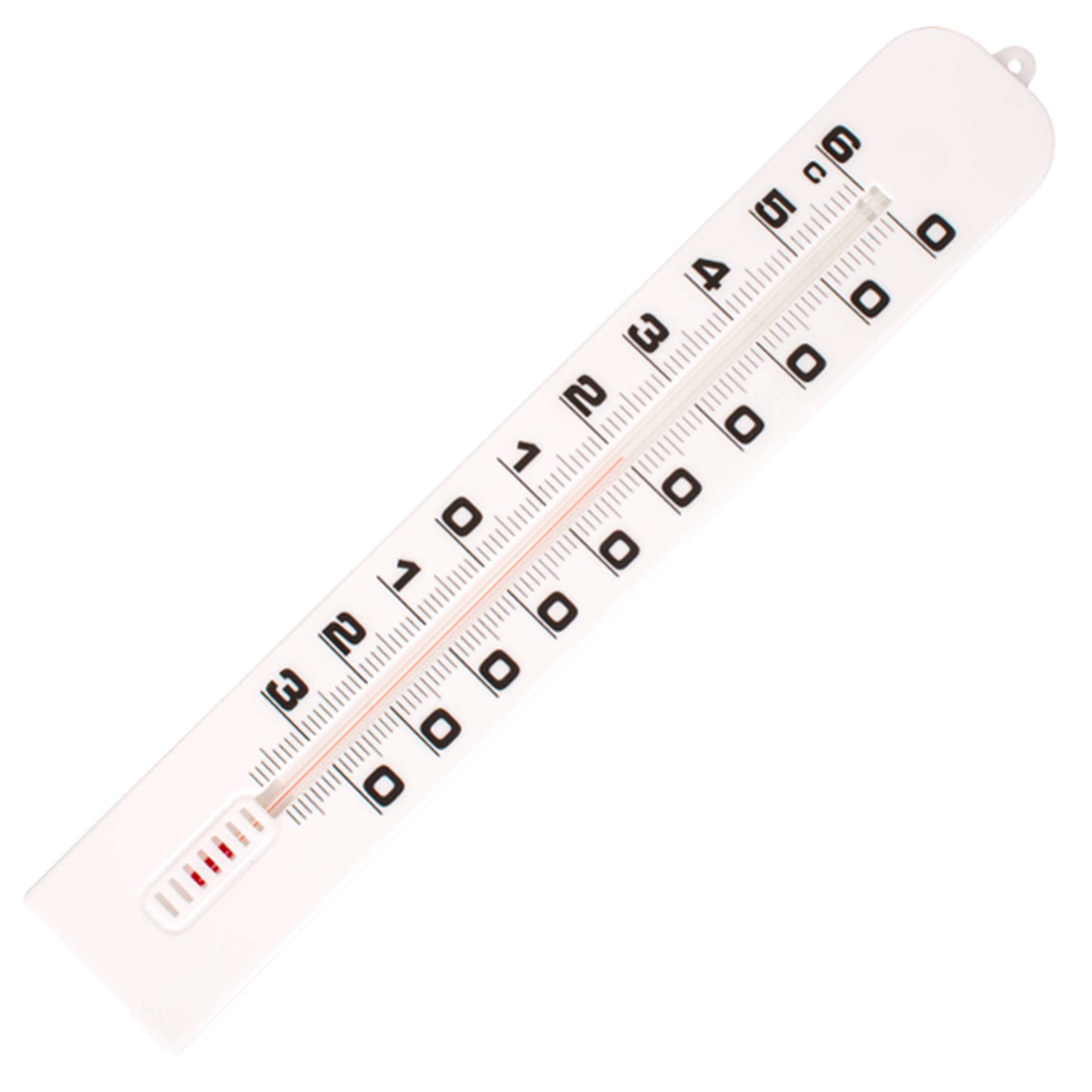 Thermomètre intérieur ou extérieur Blanc 41cm - 2