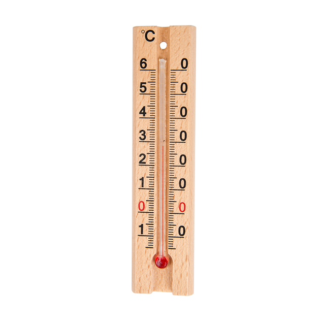 THERMOMETRE BOIS 13,7CM