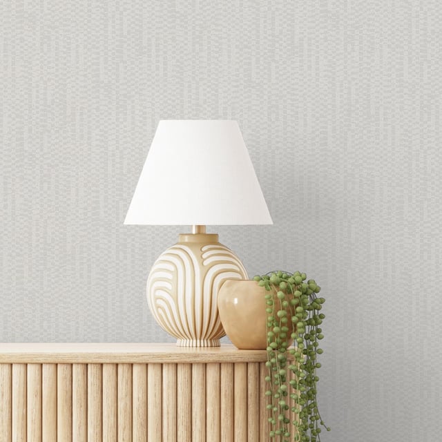 Papier peint intissé Millésime Carré Pailleté Gris