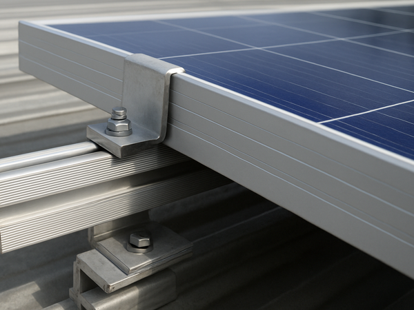 estructura panel solar