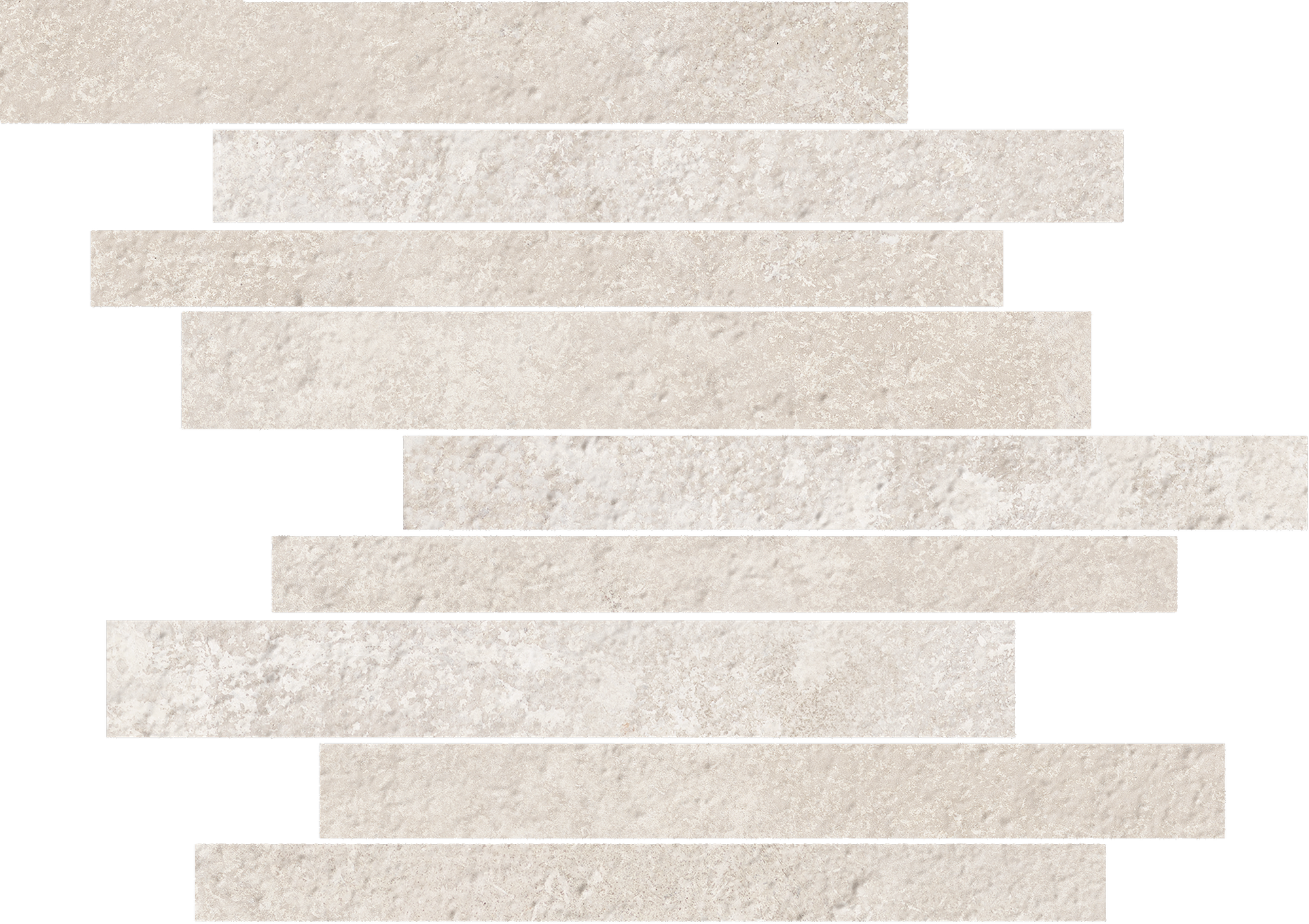 Azulejo mosaico porcelana rockwell marfil 30x29 cm saloni