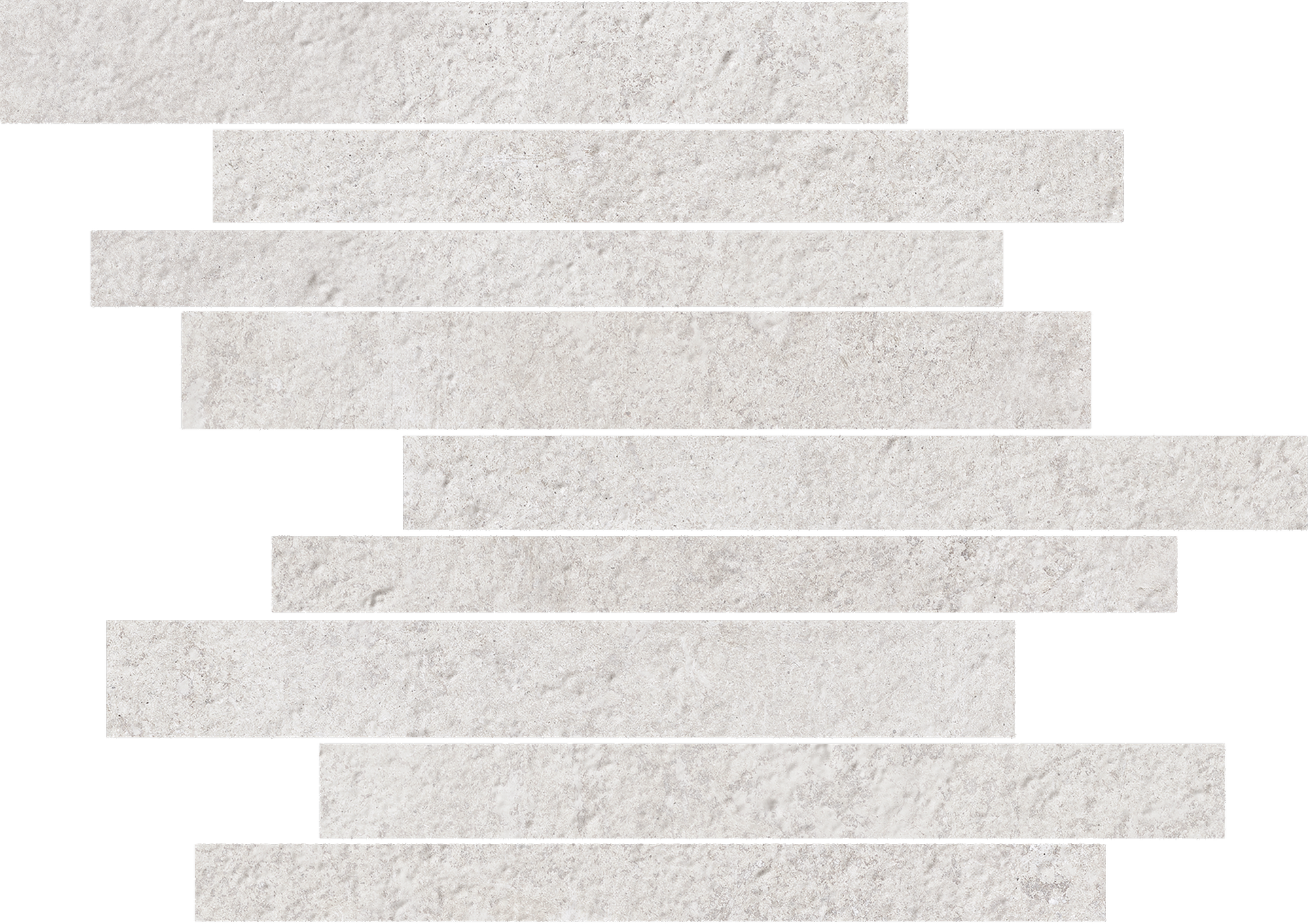 Azulejo mosaico porcelana rockwell blanco 30x29 cm saloni