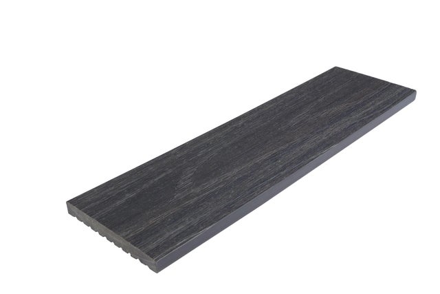 Plinthe pour terrasse composite LUXIA FIBERDECK, Gris, L.240 x l.84 cm x Ep.10mm