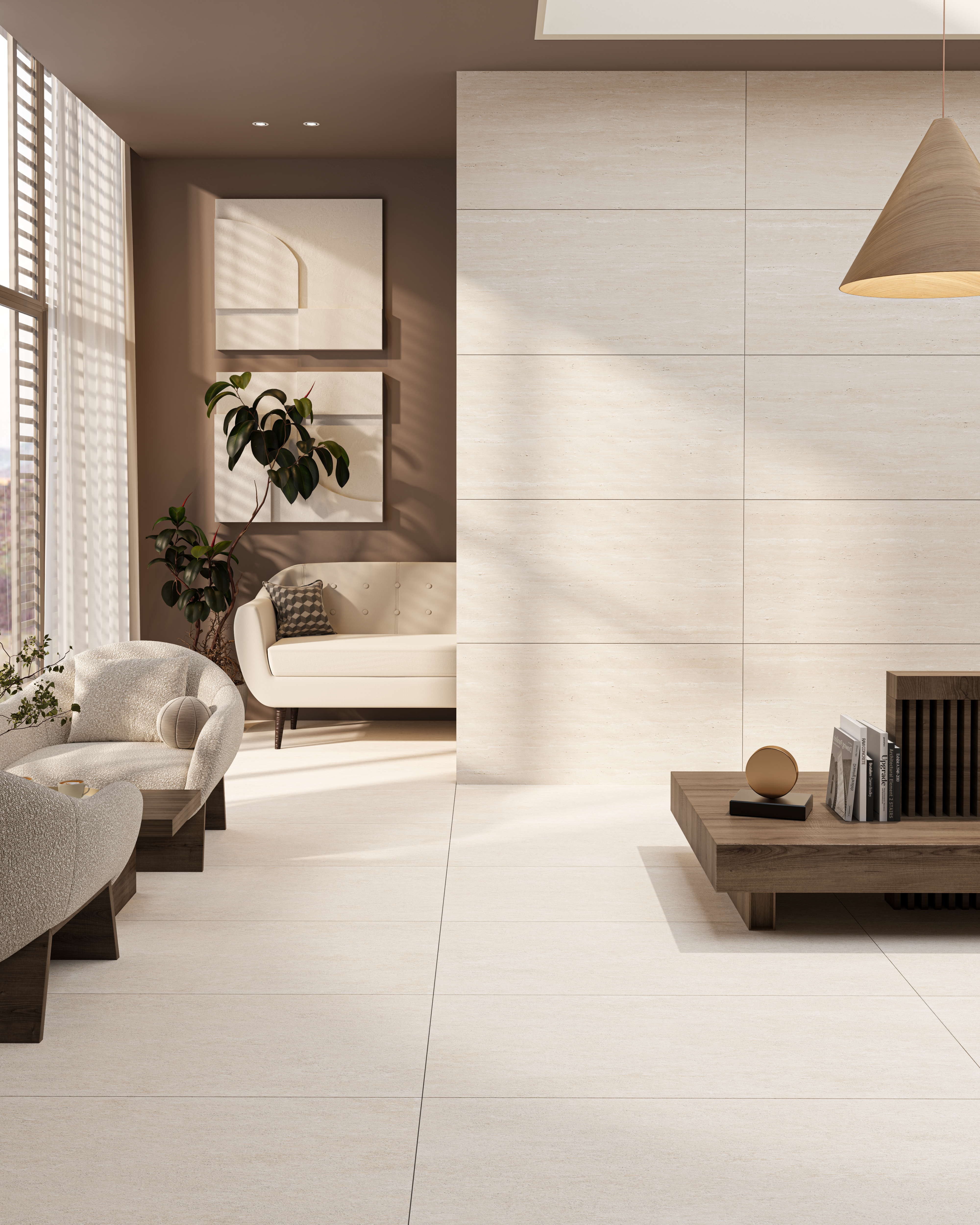 Gres szkliwiony Marmo Travertino 60x120 Prime Ceramics - 2