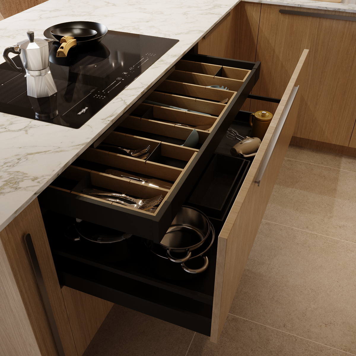 Kawiarka aluminiowa Mocca 150 ml Domotti - 9