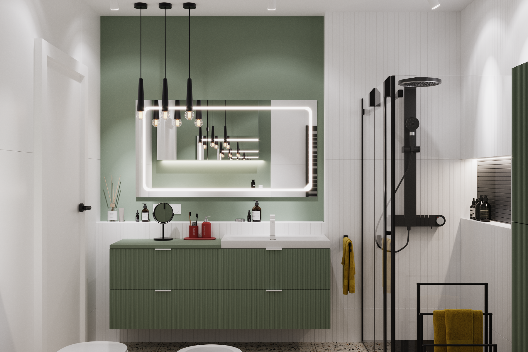 Włącznik pojedynczy Ardea Biały LEXMAN - 2