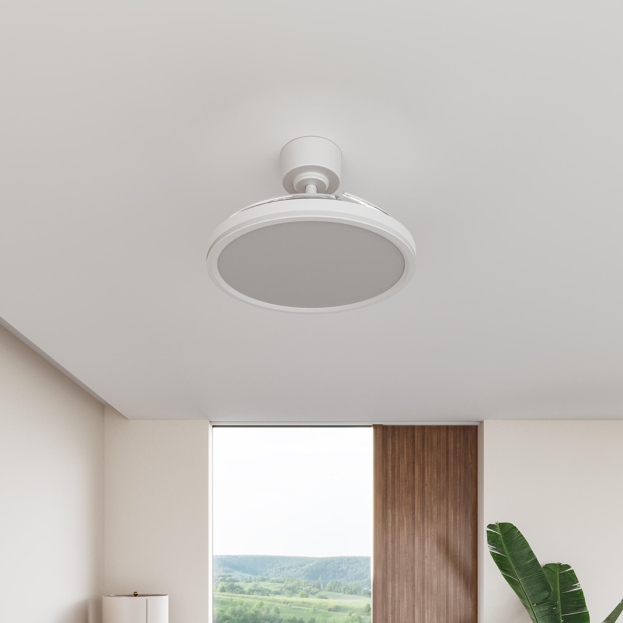 Ventilador de techo con luz silencioso DC 29W con mando ø107 cm Acan M ARTE CONFORT blanco luz CCT 3 aspas| 6 velocidades| modo verano/invierno| temporizador| brisa| recomendado de 13 a 20m² - 4
