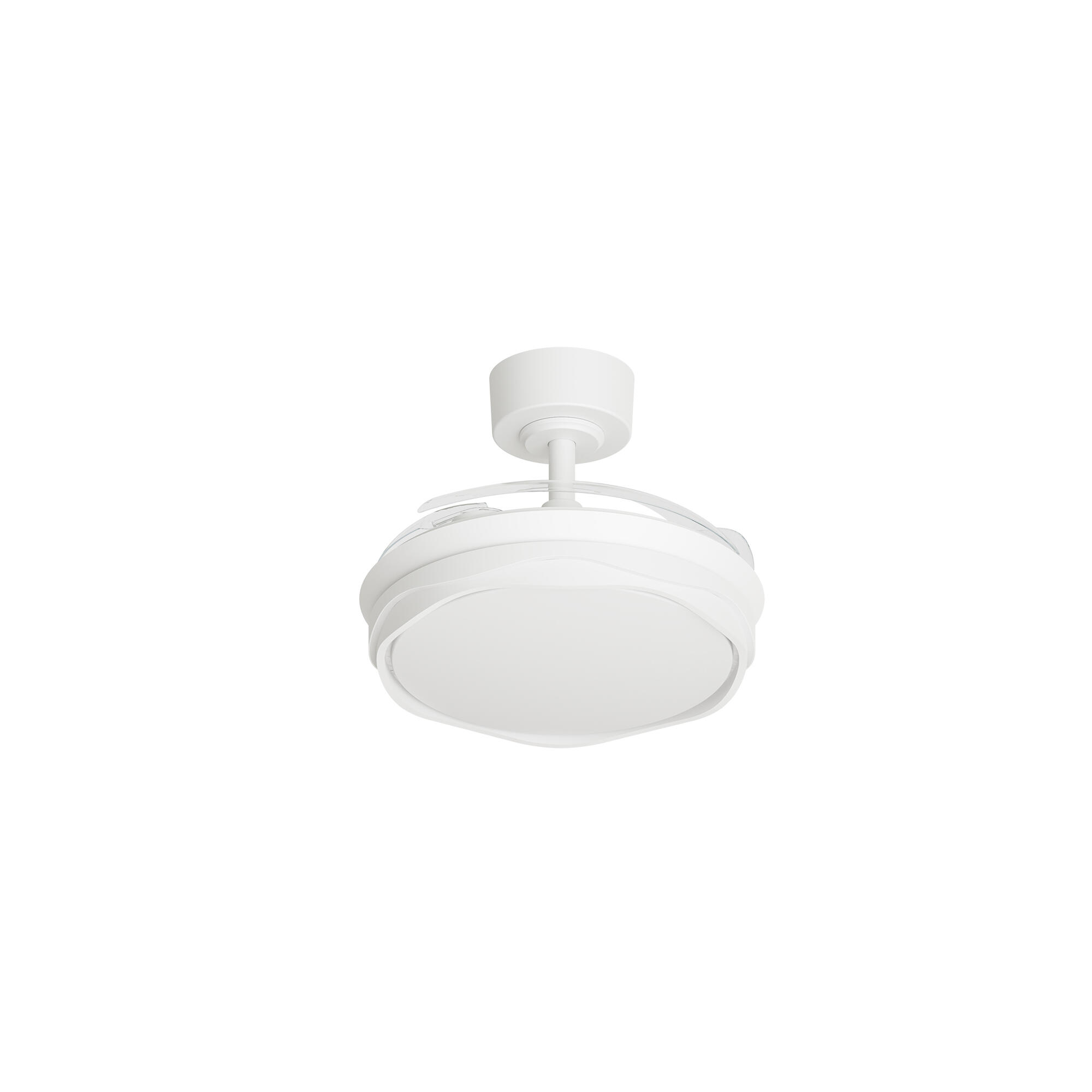 Ventilador de techo con luz silencioso DC 30W con mando ø91 cm Luni S ARTE CONFORT blanco luz CCT 3 aspas| 6 velocidades| modo verano/invierno| temporizador| brisa| recomendado para <13m² - 2